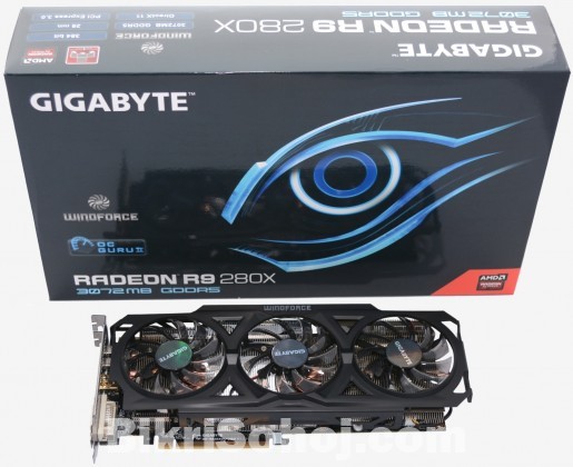 Gigabyte AMD Radeon R9 280 OC 3GB GDDR5